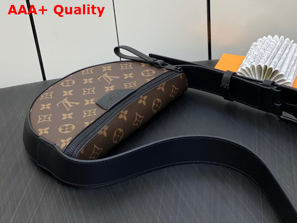 LV Moon Crossbody Bag in Monogram Coated Canvas Replica