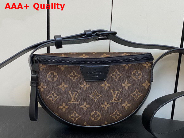 LV Moon Crossbody Bag in Monogram Coated Canvas Replica