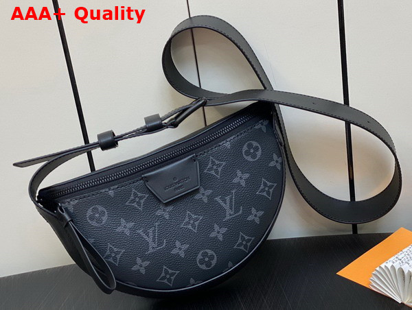 LV Moon Crossbody Bag in Monogram Eclipse Coated Canvas M23835 Replica