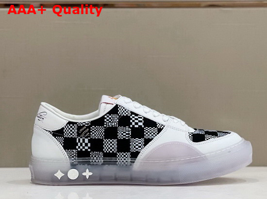 LV Ollie Sneaker Black and White Version of Damier Canvas 1A8Q2K Replica