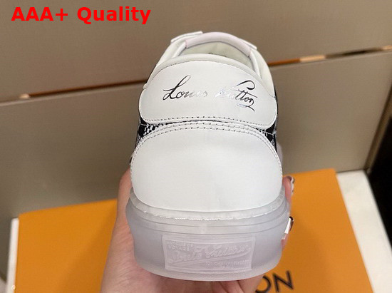 LV Ollie Sneaker Black and White Version of Damier Canvas 1A8Q2K Replica