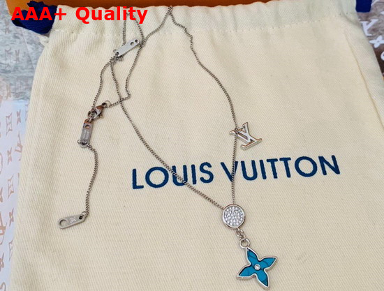 LV Opal Pendant Silver Color Hardware MP3050 Replica