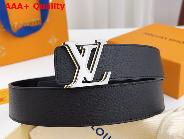 LV Optic 40mm Reversible Belt in Black Calf Leather M0715V Replica