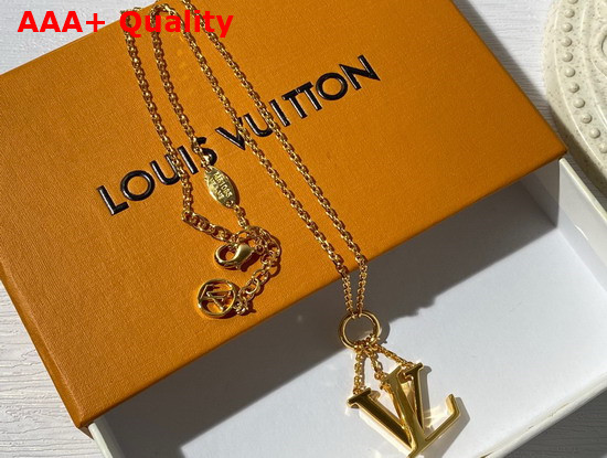 LV Optic Necklace Gold Color Hardware M00597 Replica