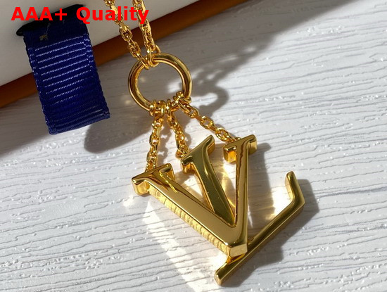 LV Optic Necklace Gold Color Hardware M00597 Replica