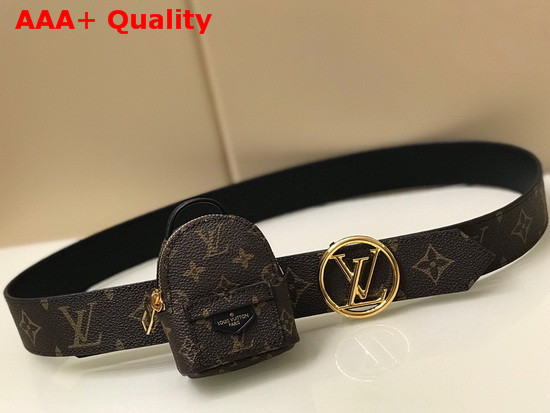 LV Palm Spring 35mm Belt Monogram Canvas and Plain Calf Leather Lining M0353U Replica