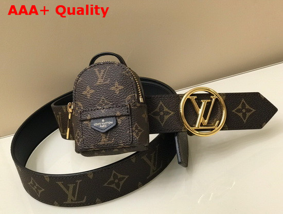 LV Palm Spring 35mm Belt Monogram Canvas and Plain Calf Leather Lining M0353U Replica