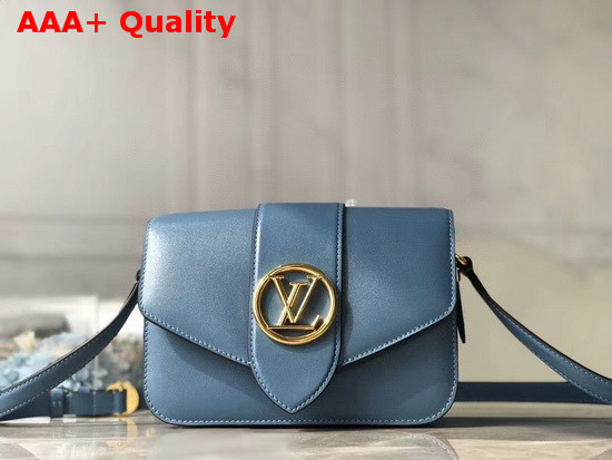 LV Pont 9 Handbag Storm Blue M55947 Replica