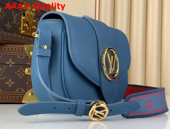 LV Pont 9 Soft MM Blue Replica