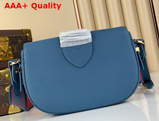 LV Pont 9 Soft MM Blue Replica