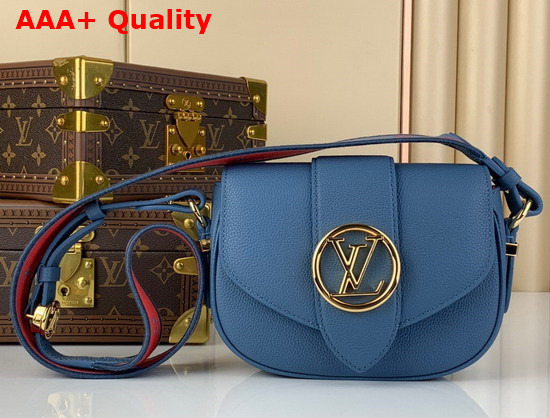 LV Pont 9 Soft PM Blue M58964 Replica