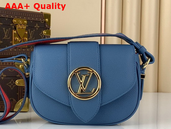 LV Pont 9 Soft PM Blue M58964 Replica