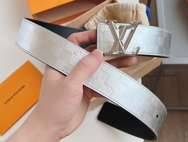 LV Pyramide Glitter 40mm Belt Damier Glace M0504V Replica