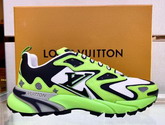 LV Runner Tatic Sneaker Green Mix of Materials Replica