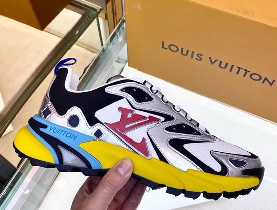 LV Runner Tatic Sneaker White Mix of Materials Replica