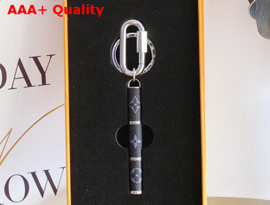 LV Screwdriver Bag Charm and Key Holder Monogram Eclipse Canvas M68287 Replica