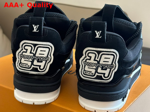 LV Skate Sneaker in Black Mix of Materials 1AARR0 Replica