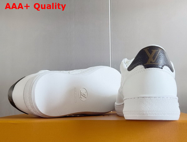 LV Stadium Sneaker in White Monogram Debossed Calf Leather 1ADD6I Replica