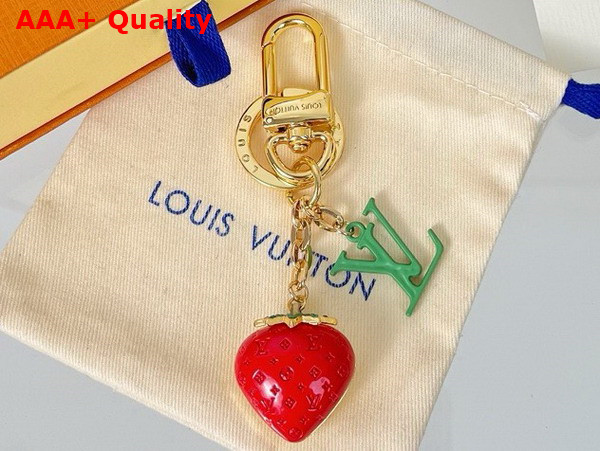 LV Strawberry Key Holder Replica