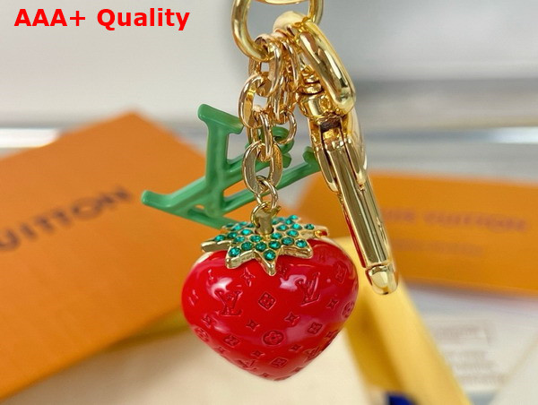 LV Strawberry Key Holder Replica