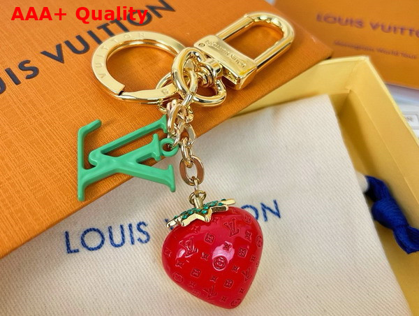 LV Strawberry Key Holder Replica