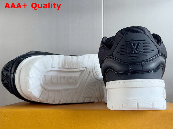 LV Trainer Maxi Sneaker in Black Calf Leather 1AD7CZ Replica