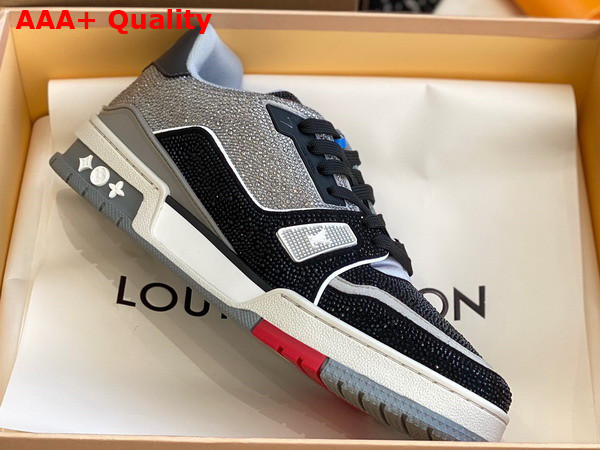 LV Trainer Sneaker Black Strass 1ABODU Replica