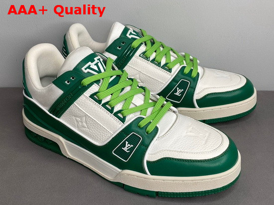 LV Trainer Sneaker Vert 1A8126 Replica