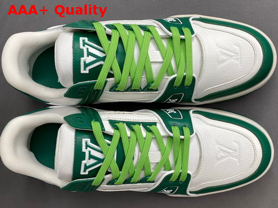 LV Trainer Sneaker Vert 1A8126 Replica