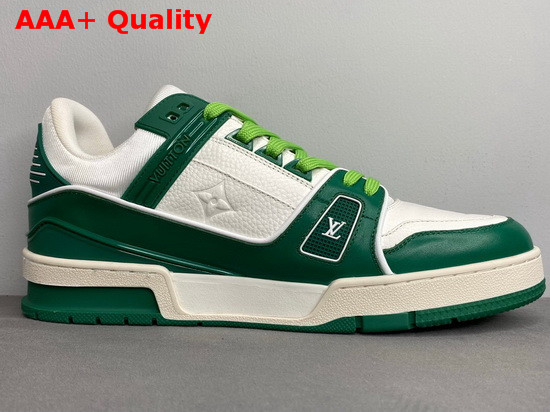 LV Trainer Sneaker Vert 1A8126 Replica