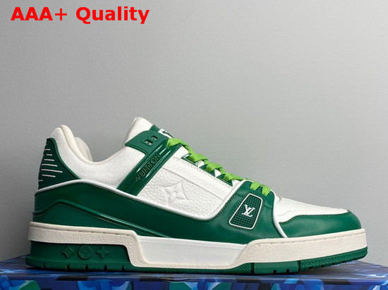 LV Trainer Sneaker Vert 1A8126 Replica