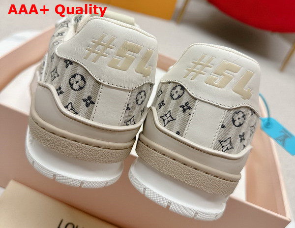 LV Trainer Sneaker in Beige Monogram Textile 1ABG0H Replica