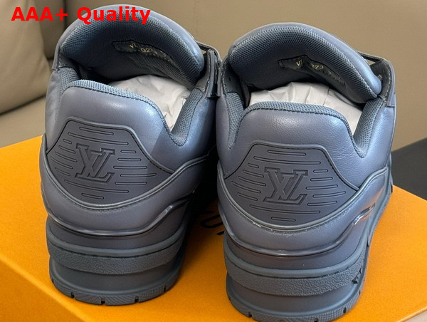 LV Trainer Sneaker in Grey Calf Leather 1AC5CT Replica