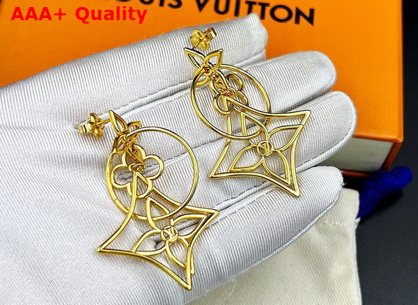 LV Twiggy Earrings Metal with Gold Color Finish M00952 Replica