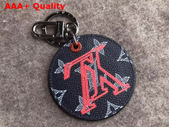 LV Upside Down Illustre Bag Charm and Key Holder Replica