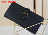 LV Vertical Wallet Capucines Black M81330 Replica