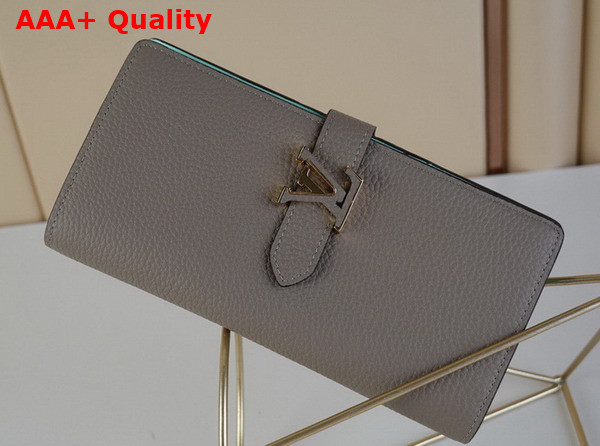 LV Vertical Wallet Capucines Galet M81367 Replica