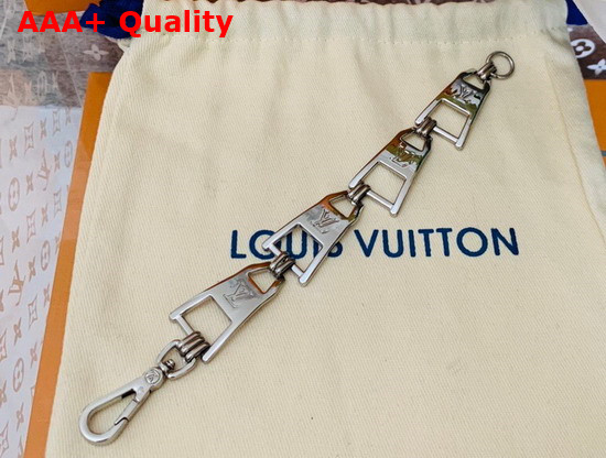 LV Zip Bracelet Silver Color Hardware MP3015 Replica