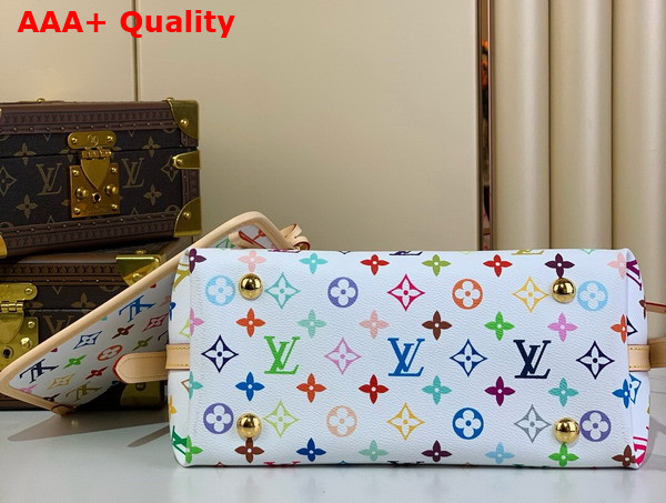 LV x TM Carryall PM Handbag in Multicolored Monogram Coated Canvas M13661 Replica