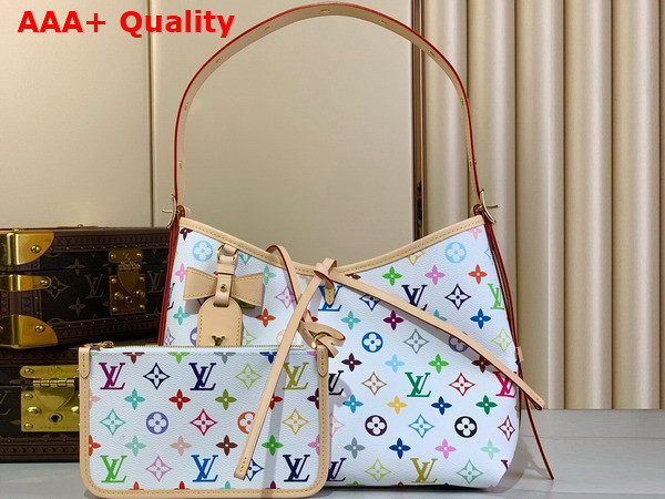 LV x TM Carryall PM Handbag in Multicolored Monogram Coated Canvas M13661 Replica