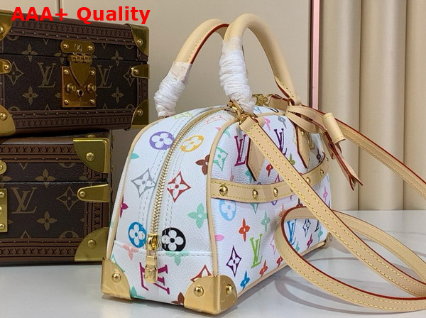 LV x TM Handbag East West Multicolored Monogram Coated Canvas M13084 Replica