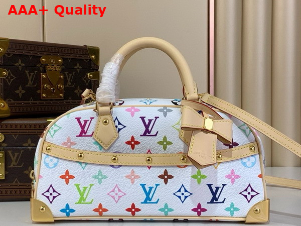 LV x TM Handbag East West Multicolored Monogram Coated Canvas M13084 Replica