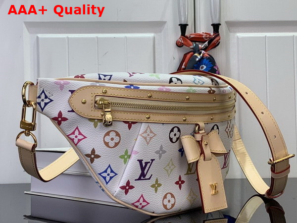 LV x TM High Rise Bumbag in Multicolored Monogram Coated Canvas M13660 Replica