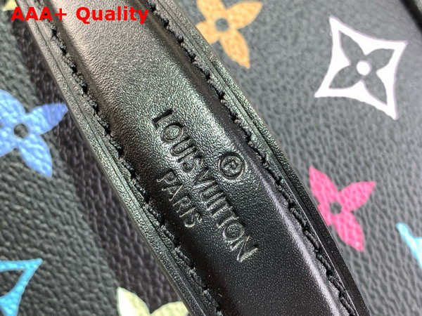 LV x TM Nice Mini Toiletry Bag in Black Multicolored Monogram Coated Canvas M13747 Replica