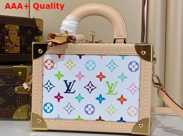 LV x TM Petite Valise Multicolored Monogram Coated Canvas M13125 Replica