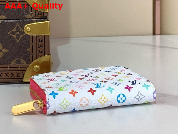 LV x TM Zippy Coin Purse in Multicolored Monogram Coated Canvas Replica