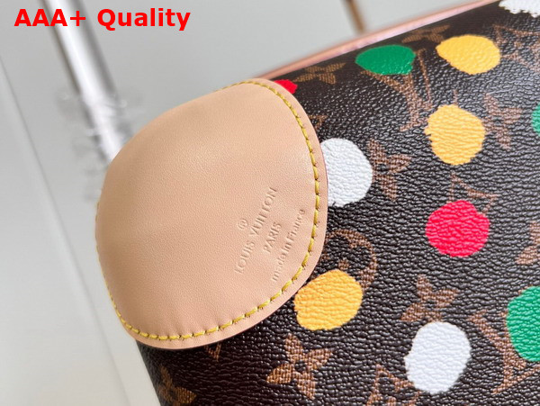 LV x YK Horizon 55 Monogram Coated Canvas with 3D Painted Dots Print M10118 Replica