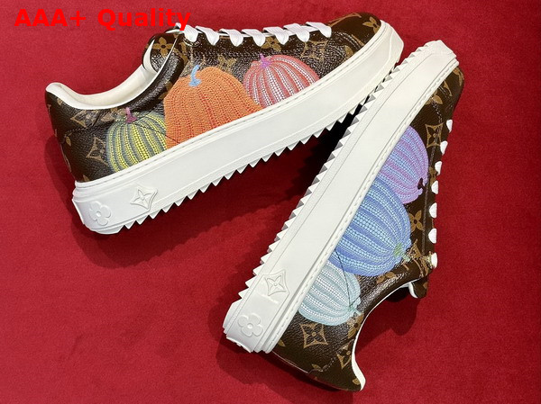 LV x YK Time Out Sneaker in Monogram Canvas and Pumpkins 1ABD8H Replica