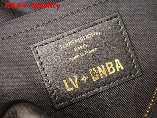 LVXNBA Cloakroom Dopp Kit Black Monogram Embossed Leather M58515 Replica