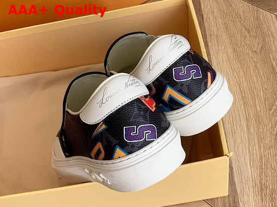 LVXNBA LV Ollie Slip On Sneaker Monogram Eclipse Canvas Replica